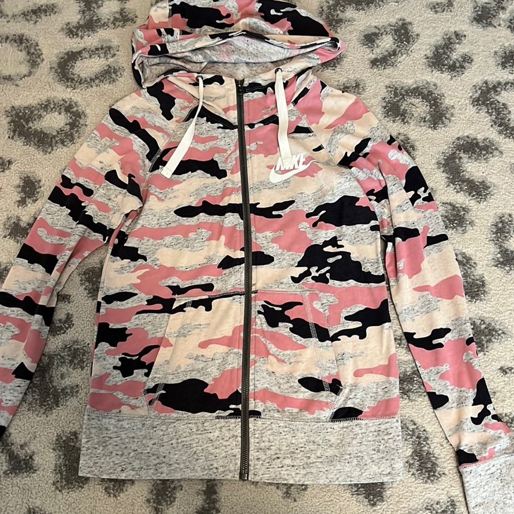 Camo Nike Zip Up